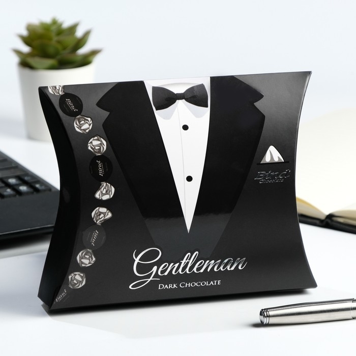 Шоколадные конфеты «Мужская подарочная коробка», 120 г Шоколадные конфеты «Мужская подарочная коробка», 120 г