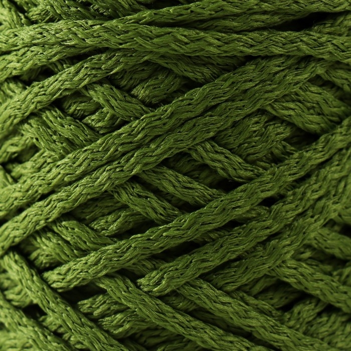 Шнур полиэфирный без сердечника 5 мм 100м/210г (+/- 5%) фисташковый-107