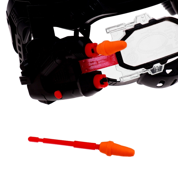 Шлем полицейского &laquo;Супер агент&raquo;, световые и звуковые эффекты, работает от батареек