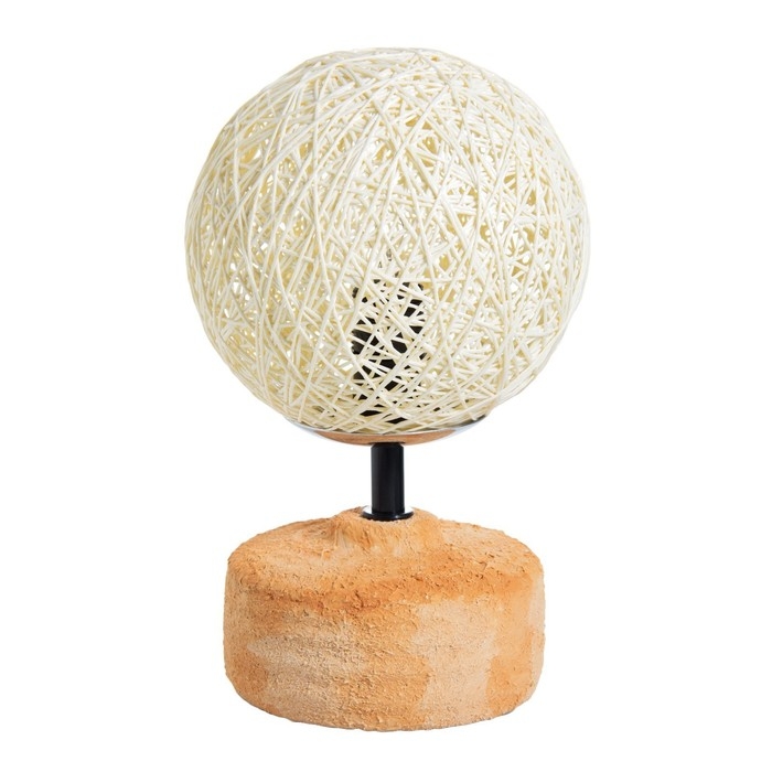 Настольная лампа Настольная лампа "Венера" Е14 40Вт оранжевый 12х12х26см RISALUX