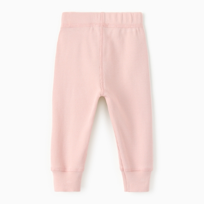 Штанишки детские MINAKU: Basic Line BABY, цвет пудрово-розовый, рост 74-80