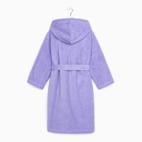 Халат махровый детский Экономь и Я, размер 36, цвет сиреневый, 100% хлопок, 320 г/м2 Халат махровый детский Экономь и Я, размер 36, цвет сиреневый, 100% хлопок, 320 г/м2