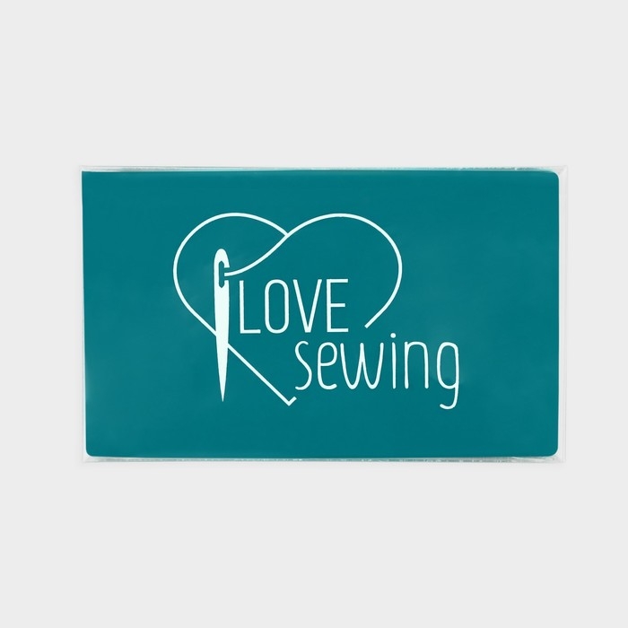 Игольница магнитная, 11 &times; 6,5 см, цвет тёмно-бирюзовый