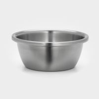 Миска из нержавеющей стали «Проф», 2,3 л, 22×9 см, матовая, толщина стали 0,6 мм Миска из нержавеющей стали «Проф», 2,3 л, 22×9 см, матовая, толщина стали 0,6 мм