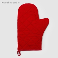 Варежка-прихватка Этель "В краю родном" 20х28 см, 100% хлопок, саржа, ватин 250 г/м2