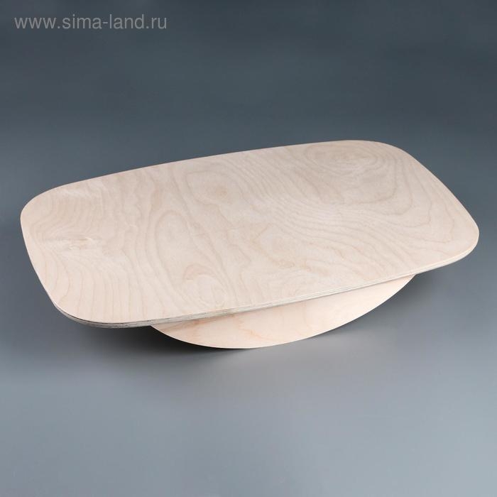 Доска балансировочная балансборд малая, 50&times;33х0,9 см