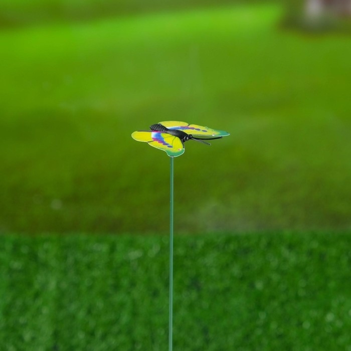 Штекер Штекер "Бабочка Шарлин" 3х4см/30см, набор 30шт, МИКС