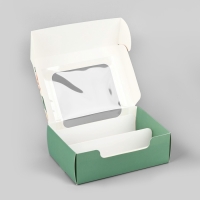 Коробка для эклеров с вкладышами «Самой милой», 15 х 10 х 5 см Коробка для эклеров с вкладышами «Самой милой», 15 х 10 х 5 см