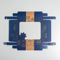 Коробка подарочная, упаковка, «Море», 23.5 х 20.5 х 5.5 см Коробка подарочная, упаковка, «Море», 23.5 х 20.5 х 5.5 см