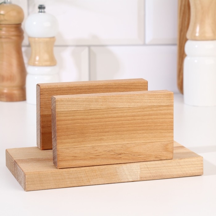 Набор досок разделочных Набор досок разделочных "Гайка" в кассете (38х22х1,8;34х20х1,8;30х18х1,8) см