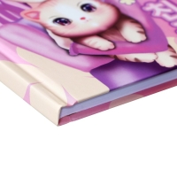 Записная книжка, А6, 64 листов, в клетку/линейку "Аниме с котиком",матовая ламинация, блок офсет 60г/м2 Записная книжка, А6, 64 листов, в клетку/линейку "Аниме с котиком",матовая ламинация, блок офсет 60г/м2