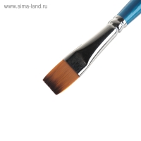 Кисть синтетика, плоская №10 "Гамма" Кисть синтетика, плоская №10 "Гамма"