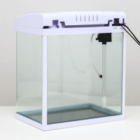 Аквариум SeaStar LS-380F в комплекте: LED-лампа, фильт, 30 л, белый Аквариум SeaStar LS-380F в комплекте: LED-лампа, фильт, 30 л, белый
