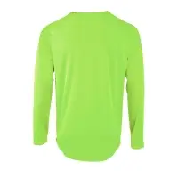 Футболка с длинным рукавом Sporty LSL Men неоново-зеленая, размер 3XL