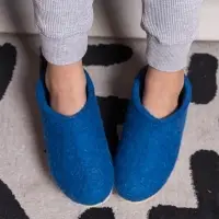 Домашние валенки Step, синие (василек), размер 37