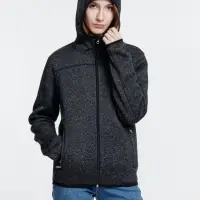 Куртка с капюшоном унисекс Gotland, черная, размер L