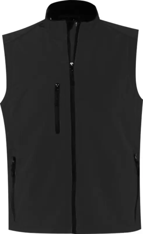 Жилет мужской софтшелл Rallye Men черный, размер S Жилет мужской софтшелл Rallye Men черный, размер S