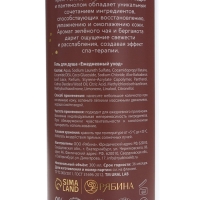 Гель для душа с маслом кедра и пантенолом, 300 мл, аромат бергамота и зеленого чая, BOTANIC CARE by URAL LAB