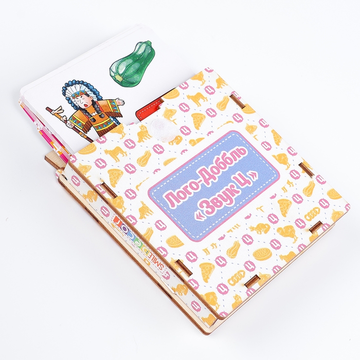 Набор карточек &laquo;Лого-доббль. Звук Ц&raquo;