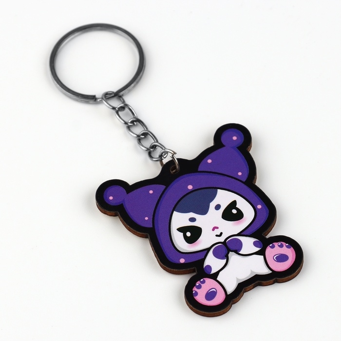 Брелок для ключей с наклейками в наборе &laquo;Аниме&raquo;, 4.9 х 10 см