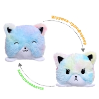 Мягкая игрушка-перевёртыш &laquo;Цветная лисичка&raquo;