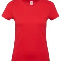 Футболка E150 женская красная, размер XS