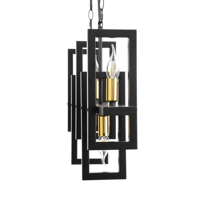 Светильник Светильник "Андес" 5хЕ14 40Вт черно-золотой 80х10х40-180 см