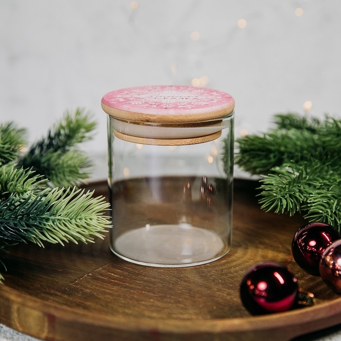 Новый год. Банка для хранения &laquo;Зимняя сказка&raquo;, 250 мл