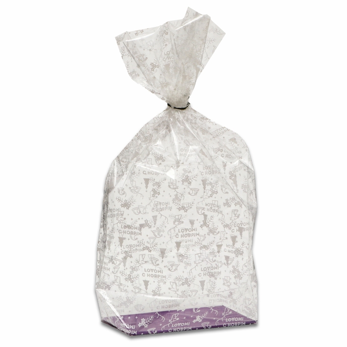 Пакет Пакет "Подарочный", с жестким дном, микс, 14 х 22 х 55 см