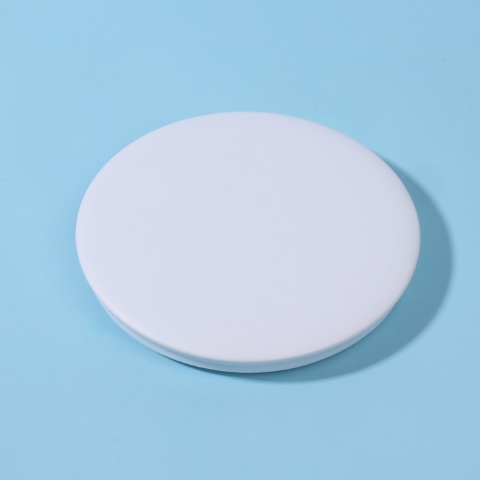 Зеркало складное, d 7,5 см, цвет белый