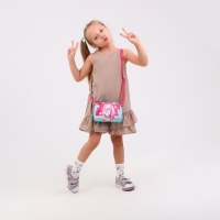 Сумка детская для девочки «Кролик с игрушкой» из эко-кожи, на ремешке, 15х12х3 см Сумка детская для девочки «Кролик с игрушкой» из эко-кожи, на ремешке, 15х12х3 см