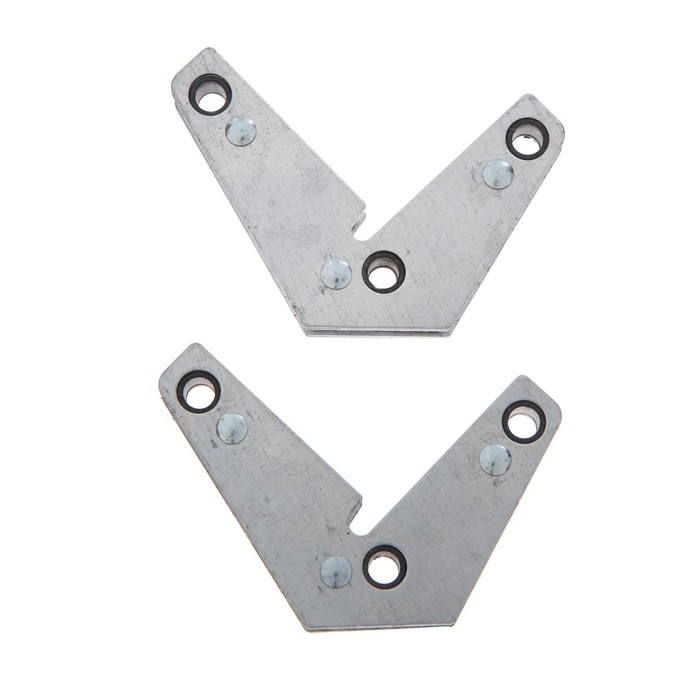 Магнитный угольник для сварки ТУНДРА, 15&deg;/45&deg;/60&deg;/90&deg;/240&deg;, усилие на отрыв 15 кг, 2 шт.