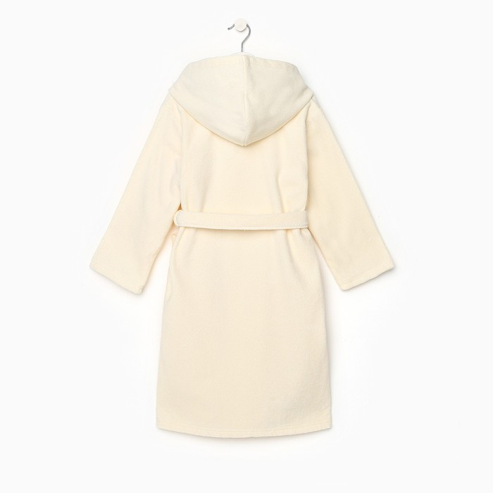 Халат махровый детский Экономь и Я, р. 28, цв.молочный, 100%хл 340 г/м2 Халат махровый детский Экономь и Я, р. 28, цв.молочный, 100%хл 340 г/м2