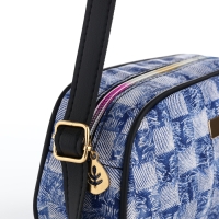 Сумка женская на молнии, цвет синий Сумка женская на молнии, цвет синий