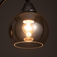 Плафон Лейла 1хЕ27 тонированный 13,3х13,3х11,5см Плафон Лейла 1хЕ27 тонированный 13,3х13,3х11,5см