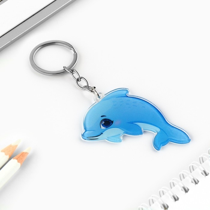 Брелок для ключей детский &laquo;Дельфин&raquo;, 3,5 х 10 см