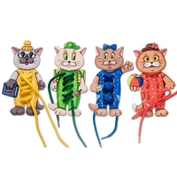 Шнуровки &laquo;Котята-школьники&raquo;