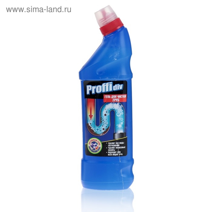 Гель для чистки канализационных труб Proffidiv, 750 мл