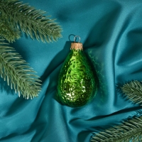 Елочное украшение "Авокадо", в подарочной упаковке, h-8,5 см