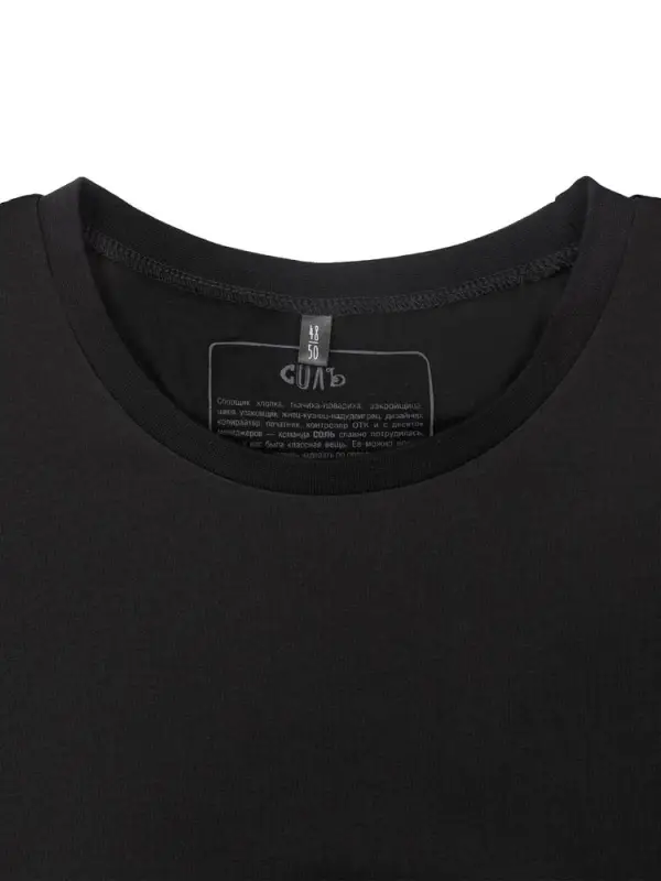 Футболка оверсайз &laquo;Внутренний Рим&raquo;, черная, размер XS/S