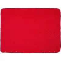 Плед-пончо для пикника SnapCoat, красный Плед-пончо для пикника SnapCoat, красный