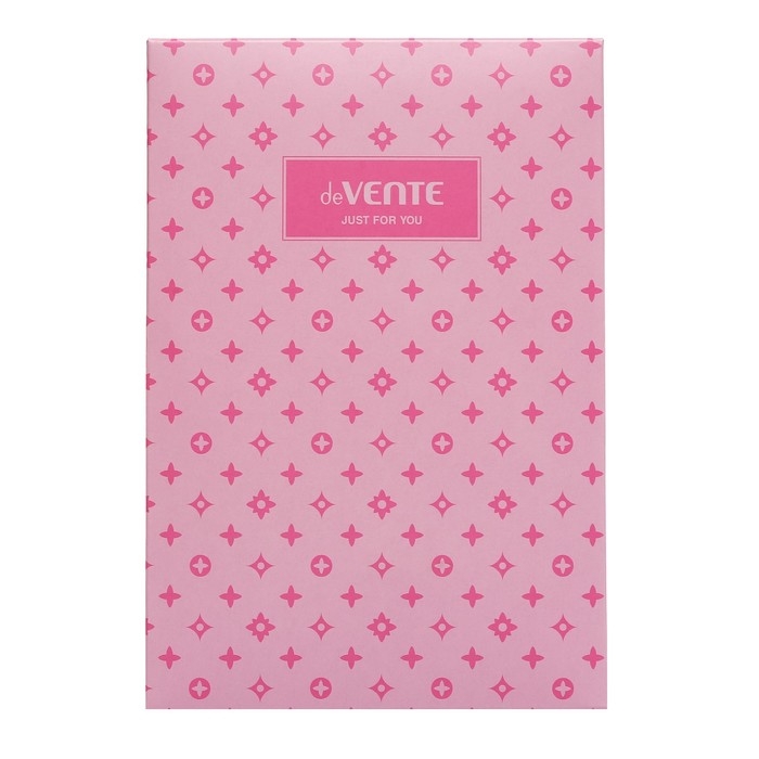 Ежедневник недатированный A5, 160 листов, deVENTE. Be happy!, твёрдая обложка из искусственной кожи с поролоном, кремовый блок 70 г/м2, чёрный