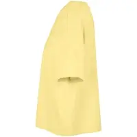 Футболка оверсайз женская Boxy Women, светло-желтая, размер L