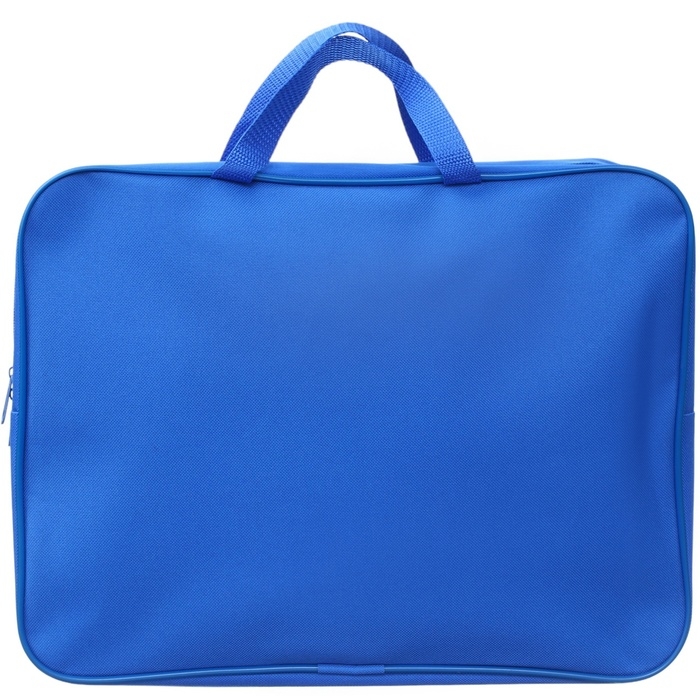 Папка с ручками текстильная А4, 350х270х100 мм, Синий трактор