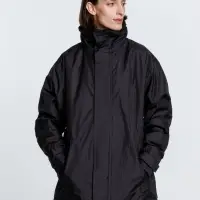 Парка унисекс Liubliana, черная, размер XL