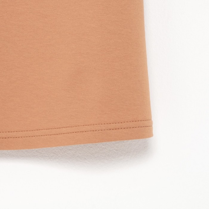 Платье для девочки KAFTAN "Basic line", размер 34 (122-128), цвет кофе