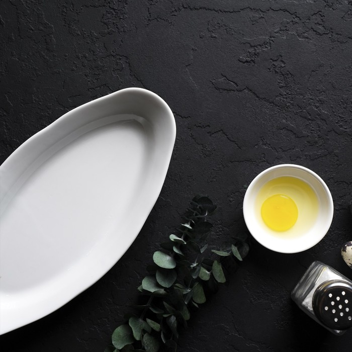 Селёдочница фарфоровая «Идиллия», 25×12,8 см Селёдочница фарфоровая «Идиллия», 25×12,8 см