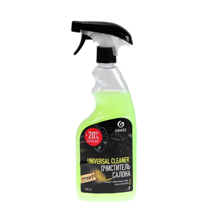 Очиститель обивки Grass Universal cleaner, триггер, 600 мл Очиститель обивки Grass Universal cleaner, триггер, 600 мл
