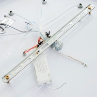 Люстра "Звездная" LED 44Вт 4000К белый 50х50х30 см BayerLux Люстра "Звездная" LED 44Вт 4000К белый 50х50х30 см BayerLux