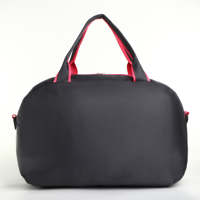 Сумка спортивная женская на молнии, наружный карман, длинный ремень, средний размер, цвет серый Сумка спортивная женская на молнии, наружный карман, длинный ремень, средний размер, цвет серый